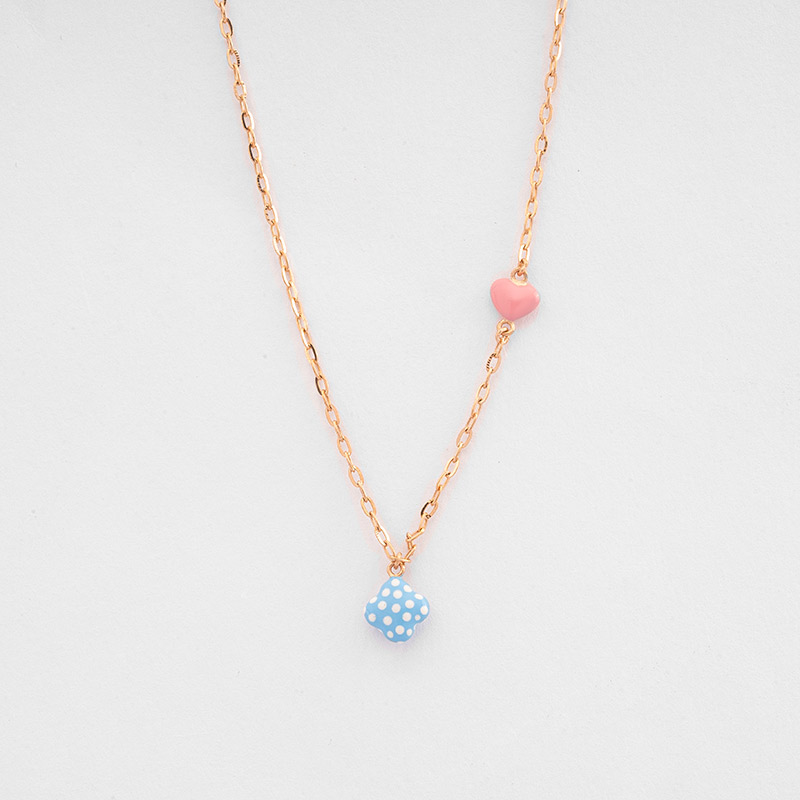 Polka Dot Mushroom Necklace. Gold Filled Jewelry. Gift For Her –  elementsbykristina
